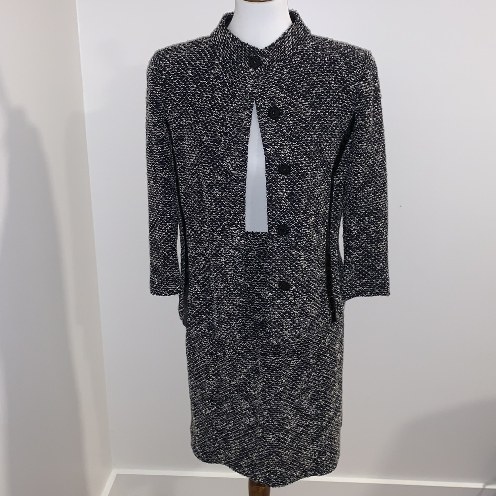 St. John Couture Knit Skirt Suit